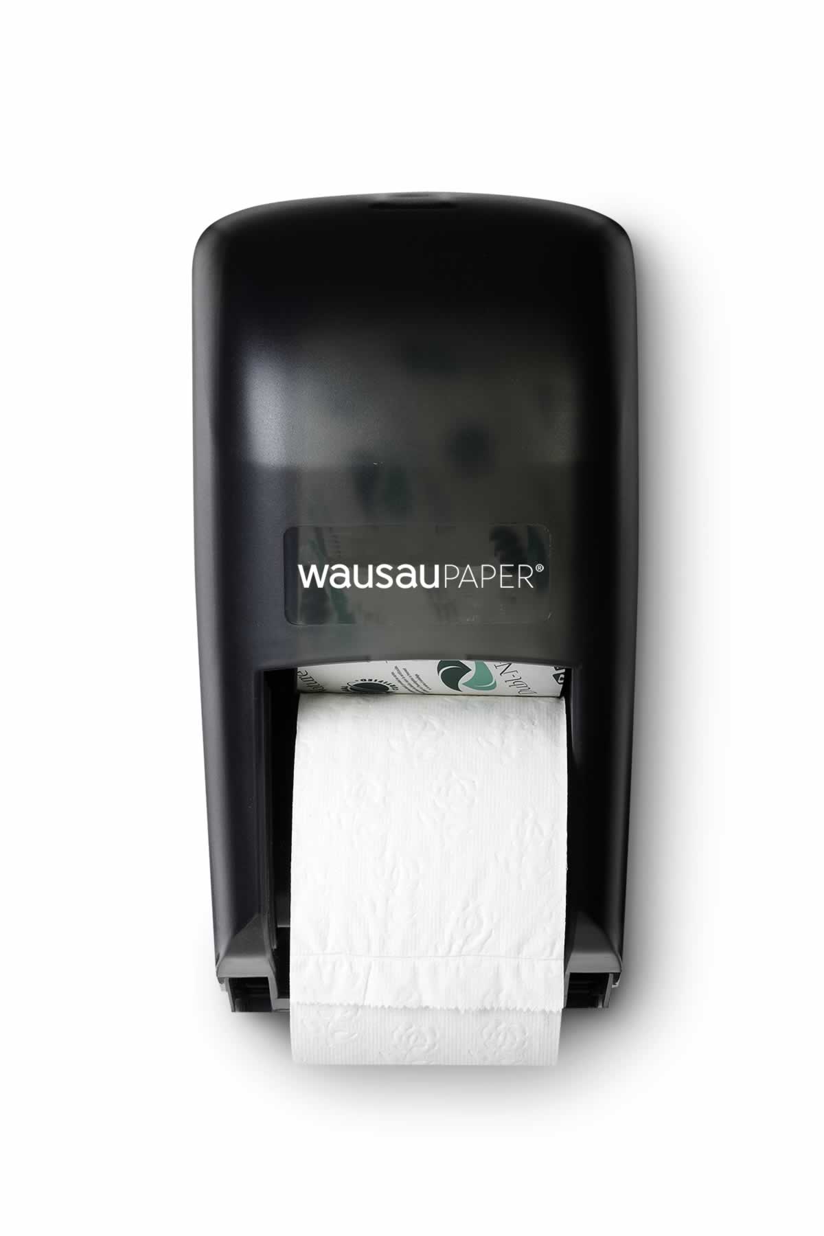 Vertical 2 roll tissue dispenser