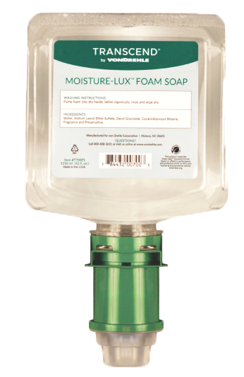 Transcend Moisture-lux Foam Soap