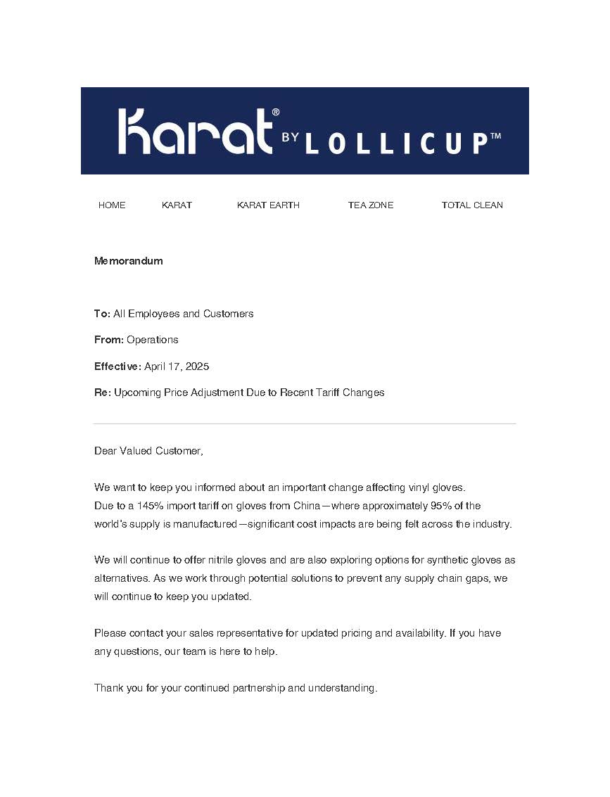 Karat Lollicup