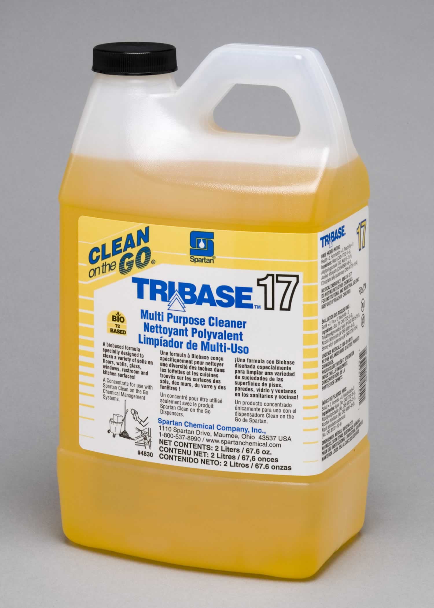 TriBase bio-based multi-purpose cleaner concentrate derived from coconut and palm kernel