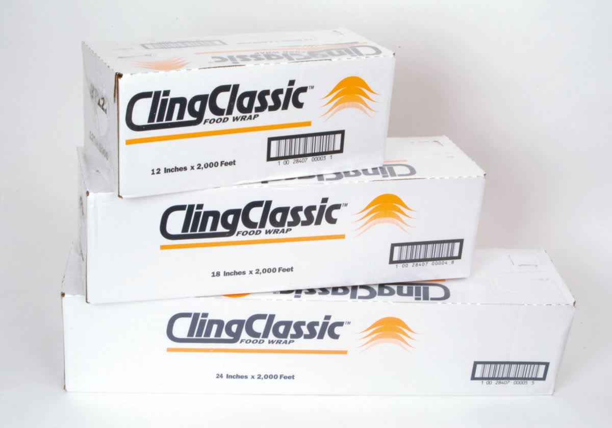 cling wrap sizes