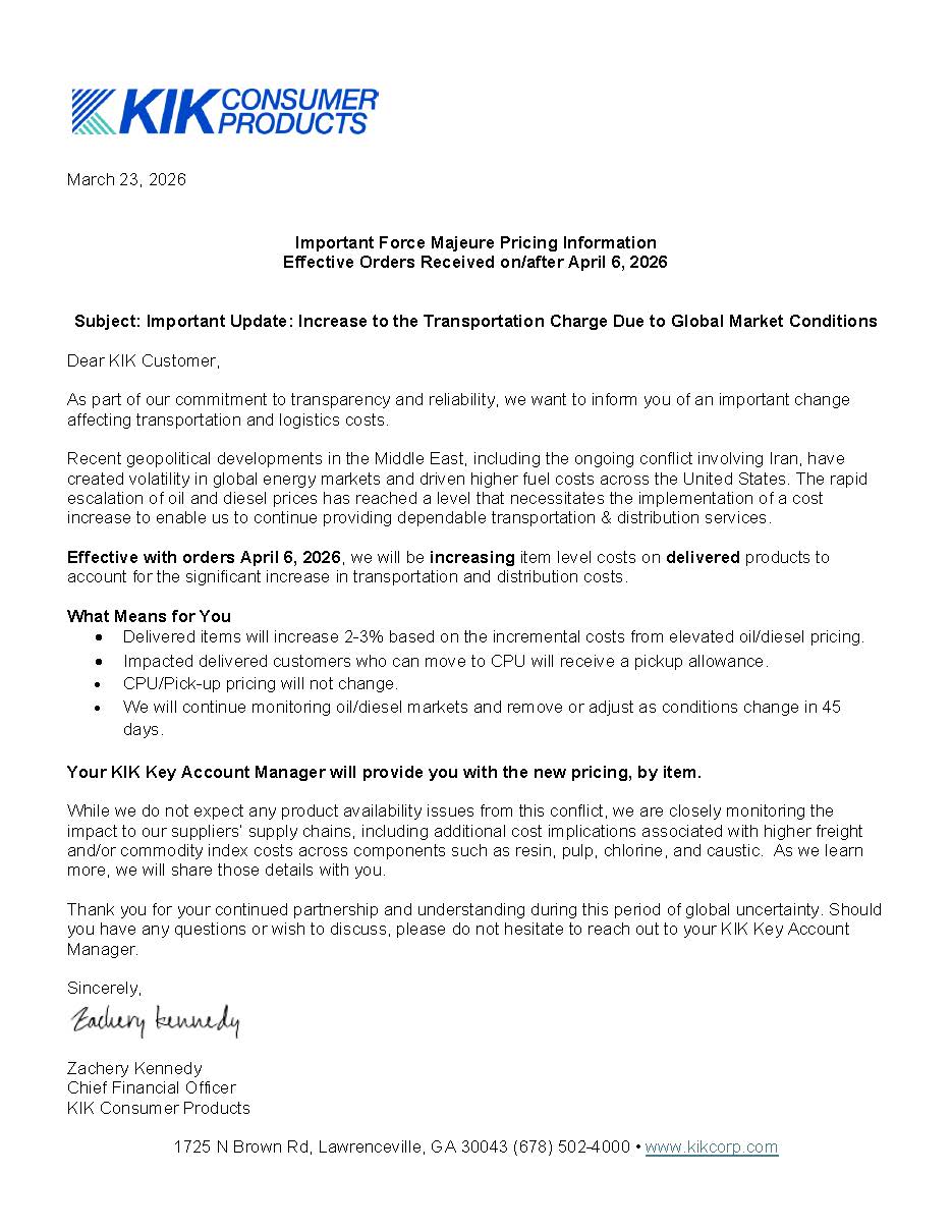 Kik Consumer Products