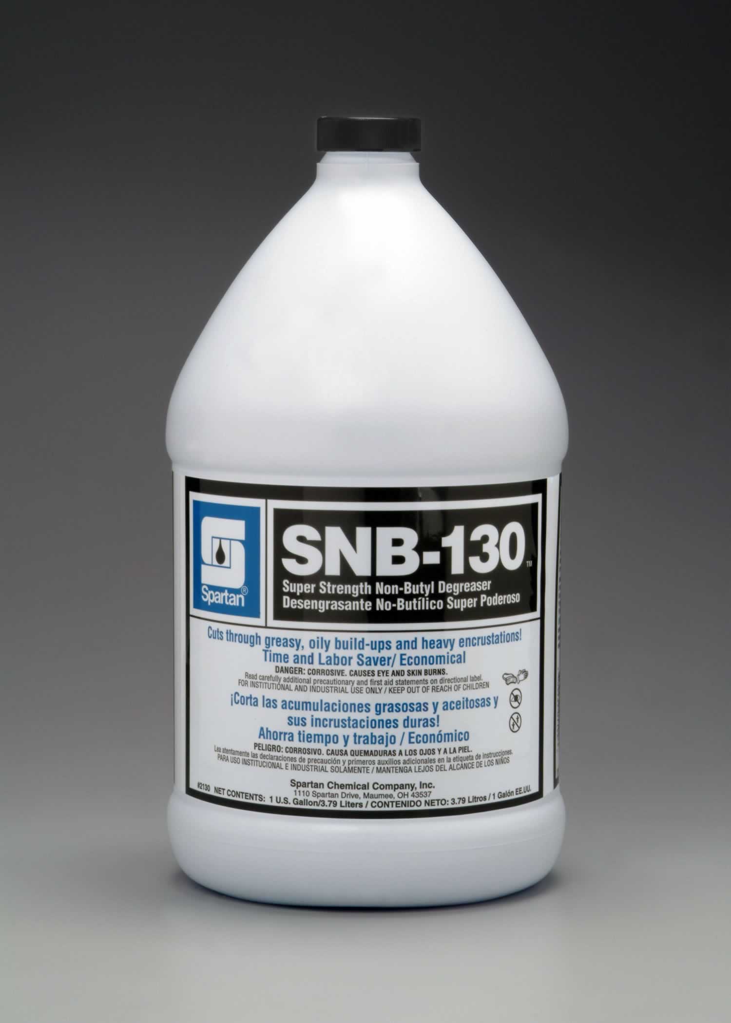 SNB 130 – Super strength non-butyl degreaser cuts through oily buildup