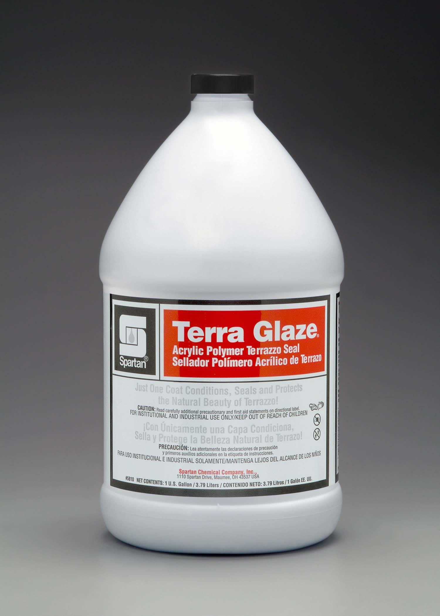 Terra Glaze one-coat acrylic polymer seal for terrazzo
