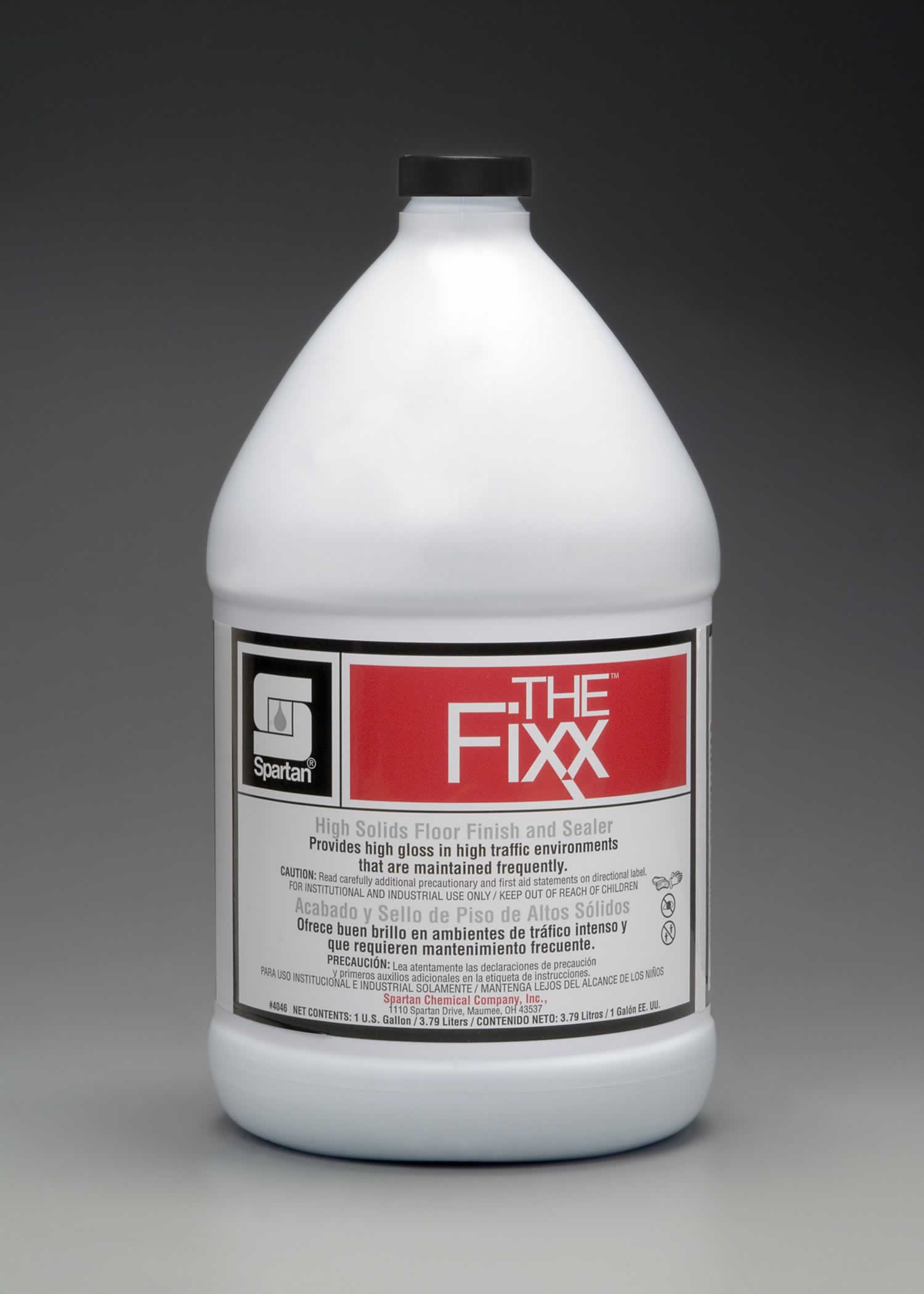 The Fixx floor finish and sealer for high and ultra-high speed buffing
